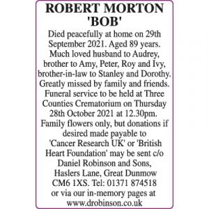 ROBERT MORTON