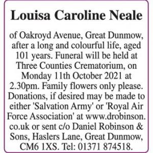 Louisa Caroline Neale