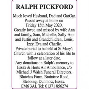 RALPH PICKFORD