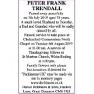 PETER FRANK TRENDALL